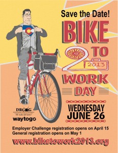 personal injury attorney supports 2013 Bike To Work Day