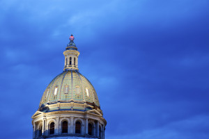 Colorado Capital Dome at Night